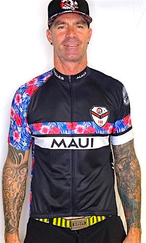 Men's Race-Cut Road Jersey - Maui Floral